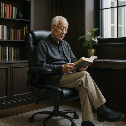 H-PAC 社長椅子 エグゼクティブ チェア 高級 ブラック